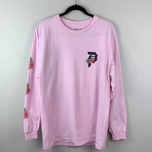 Primitive Skateboarding Heartbreakers Pink Long Sleeve